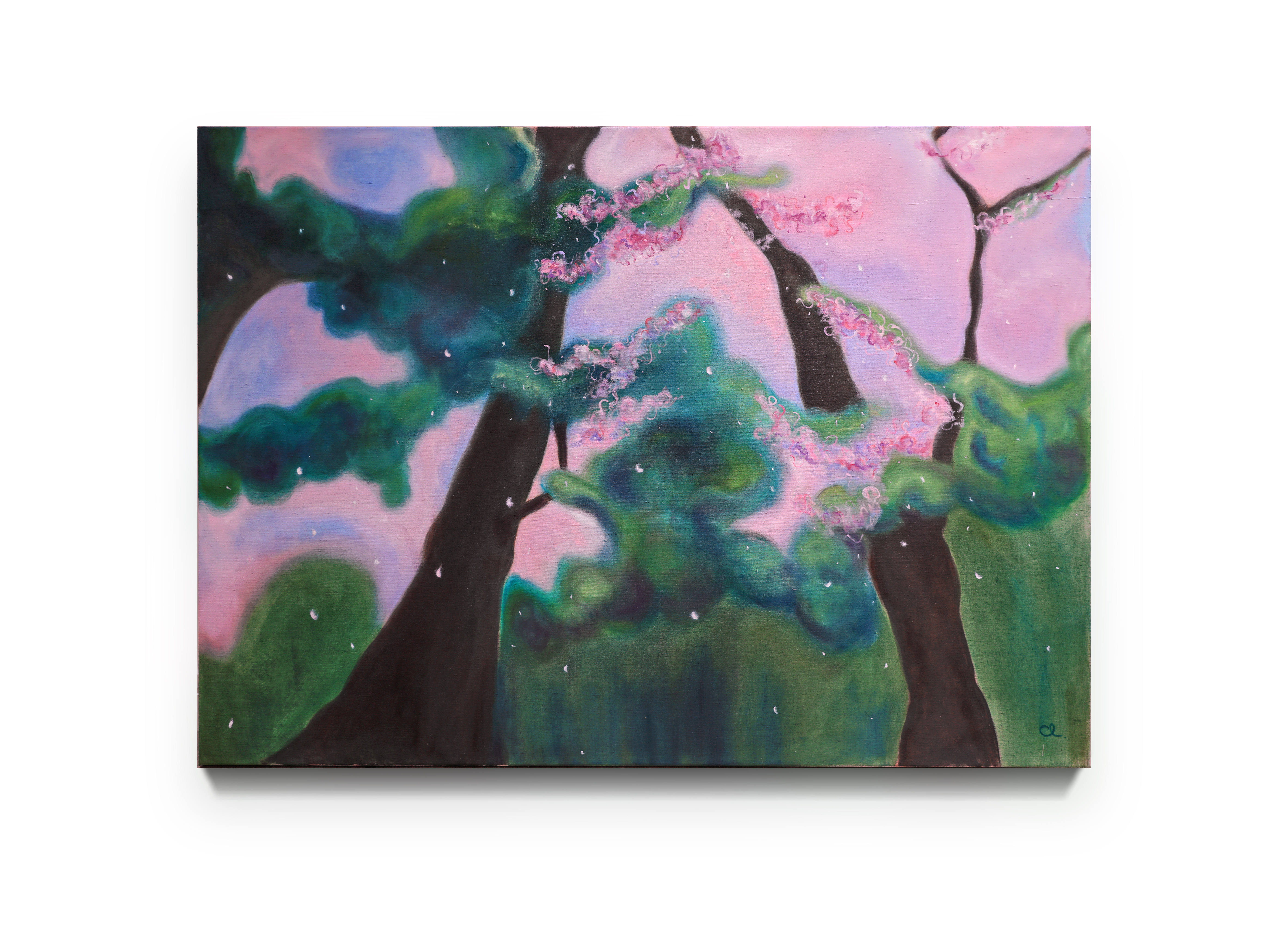 It felt like coming back to Somewhere I d never been. 100*140cm Oil on linen 2025