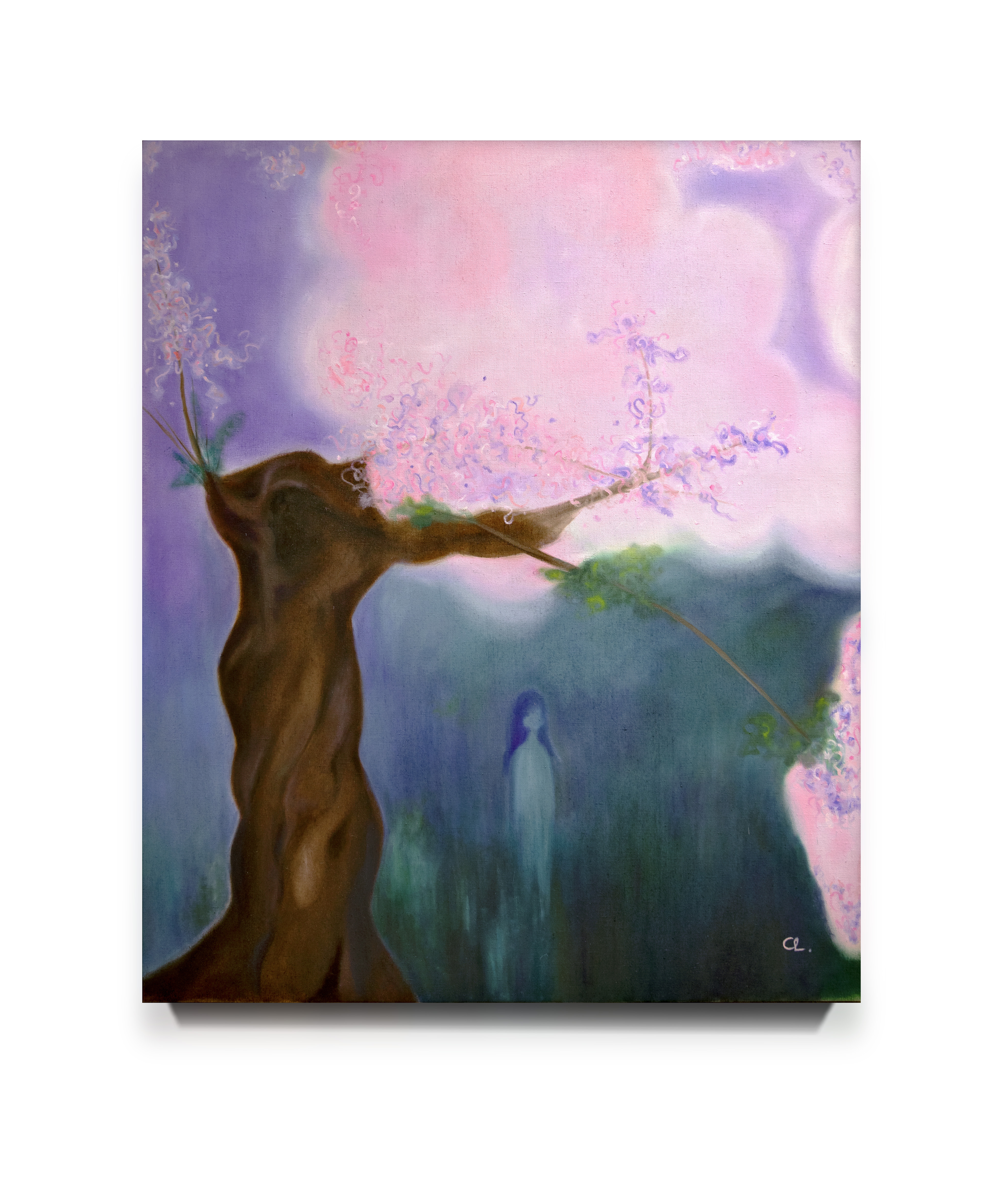 Do you hear me? I am here. 120*100cm Oil on linen 2025